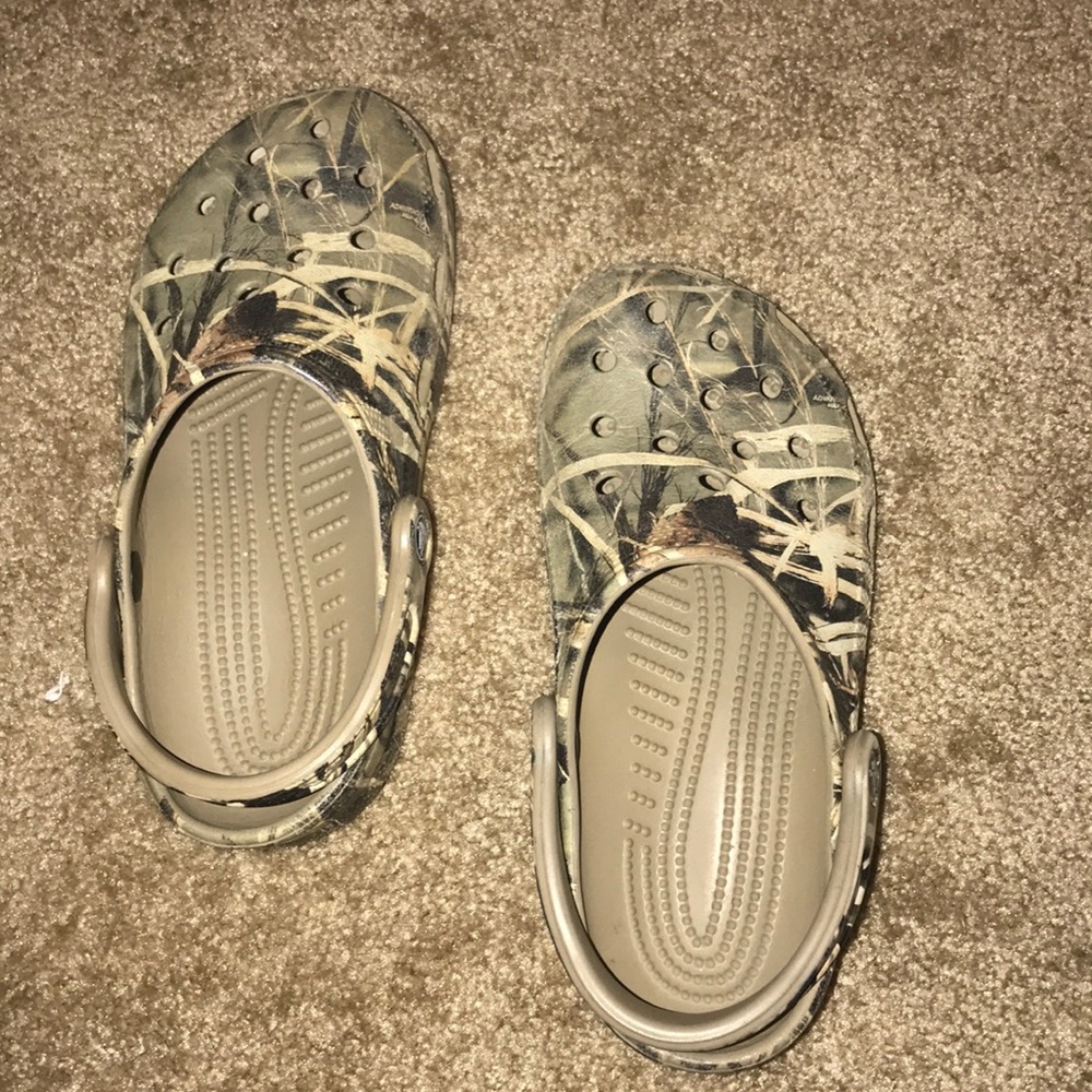 Camo crocs